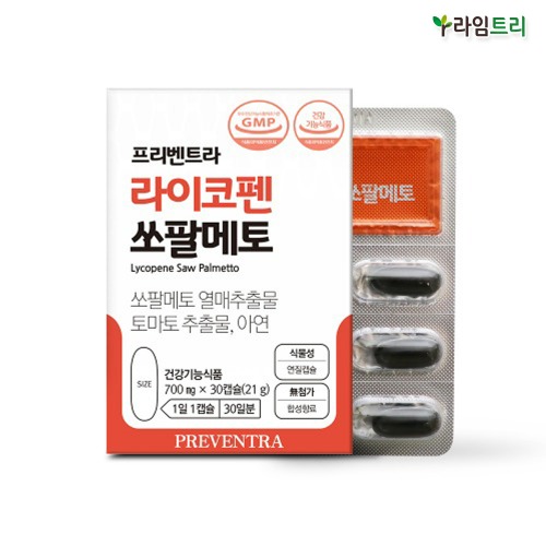 라이코펜 쏘팔메토(30캡슐) 초임계 전립선건강 로드산